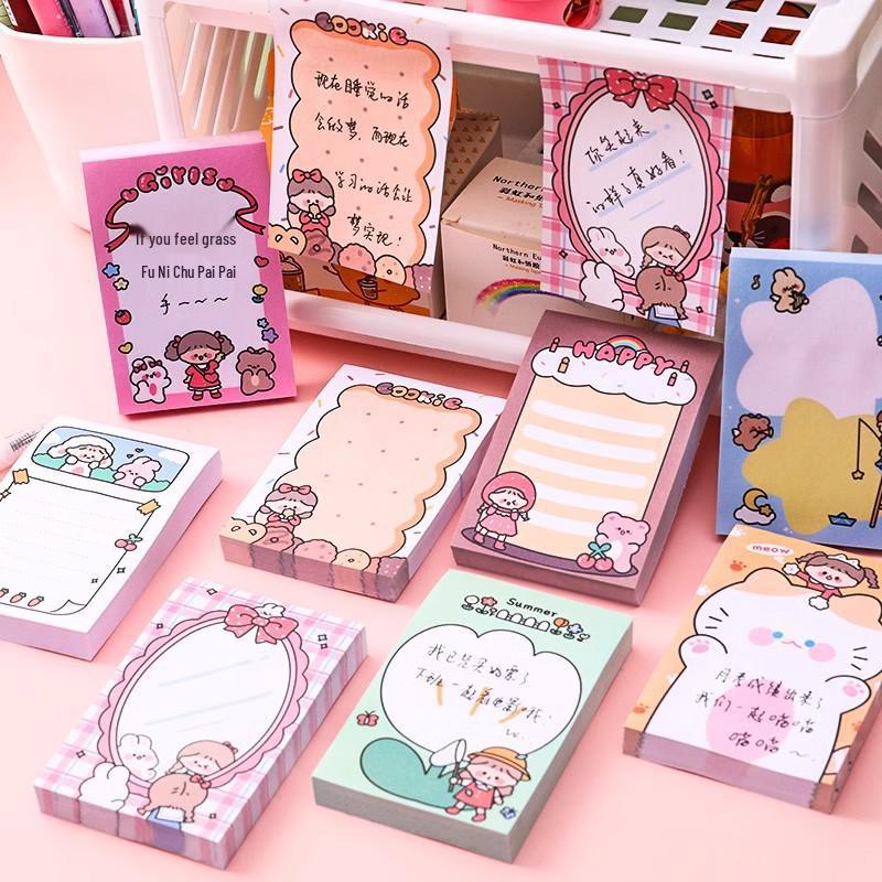 Creative Cartoon Sticky Notes for Kids - Third Grade Back-to-School Rewards and Gifts