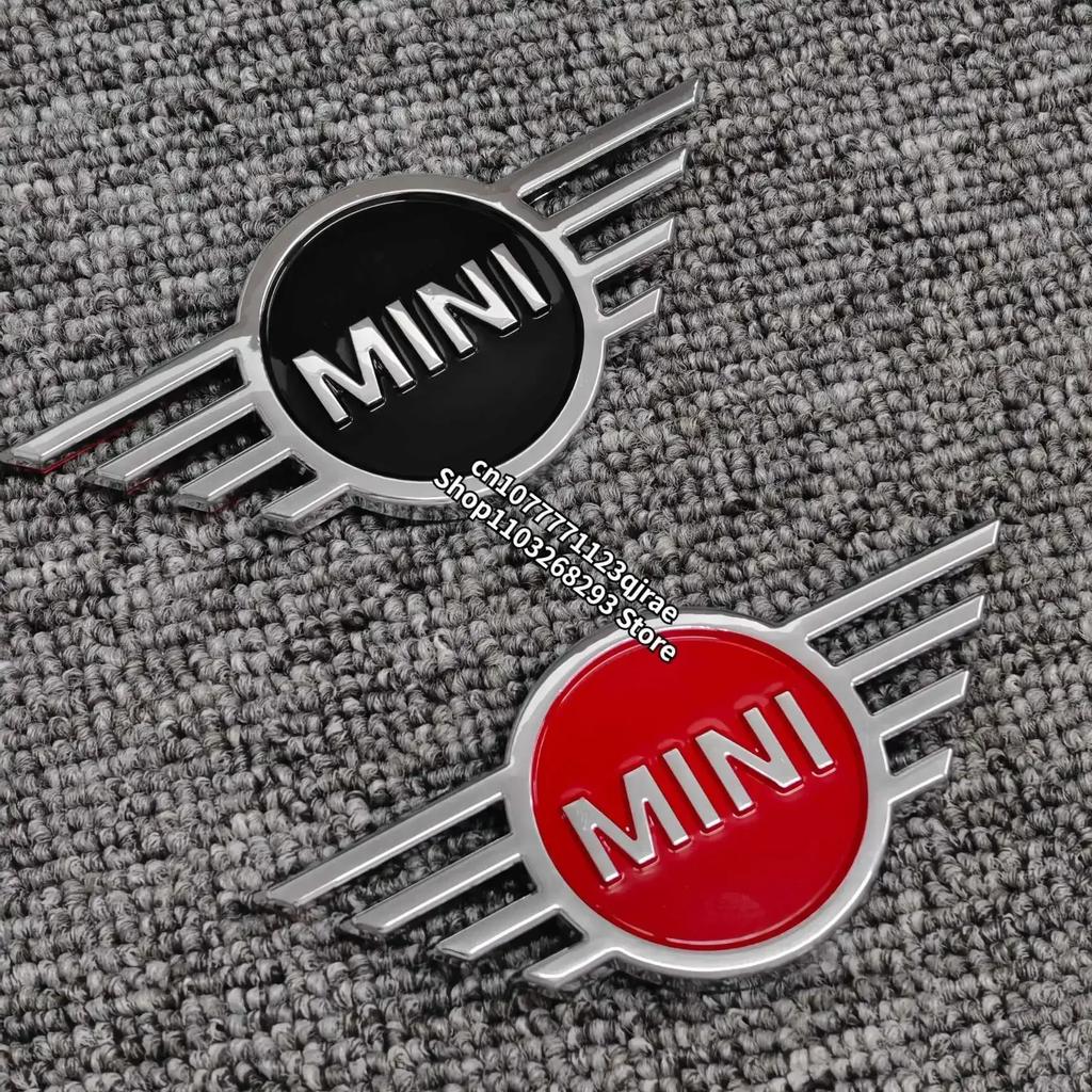 For BMW Hot 2025 ABS Car Front Hood Rear Trunk Emblem Badge Sticker for BMW Mini Cooper F55 F56 F57 Replacement Logo Auto Access