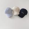 Sweet Children Baseball Cap INS Simplicity Korean Fashion Cute Embroidery Bow Peak Cap for Kids Travel Outdoor Sunshade Hat