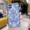 Blue and White Porcelain Case For Oppo A80 A40 A60 A18 A38 A58 A78 A98 A96 A76 A16 A94 A74 A54 A15 A17 A57 A77 A5 Pro