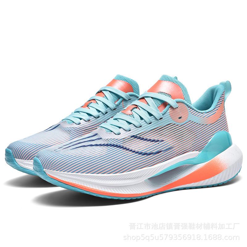 2025 new sports shoes breathable early autumn jogging fashion running shoes trendy couple flow casual lightweight running shoes versatile