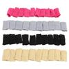 40Pcs Finger Sleeves Elastic Nylon Sports Joint Protector for Basketball Volleyball Black Gray Pink Beige