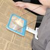 2X Hands Free Magnifier Hanging Neck Flexible Magnifying Glass Portable Detachable Loupe for Seniors Reading Sewing Jewels