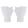 Decorative Detachable Fake Sleeve Cuffs Intricate Lace Design Pearls Beaded Wristband Formal Casual Outfit Complement