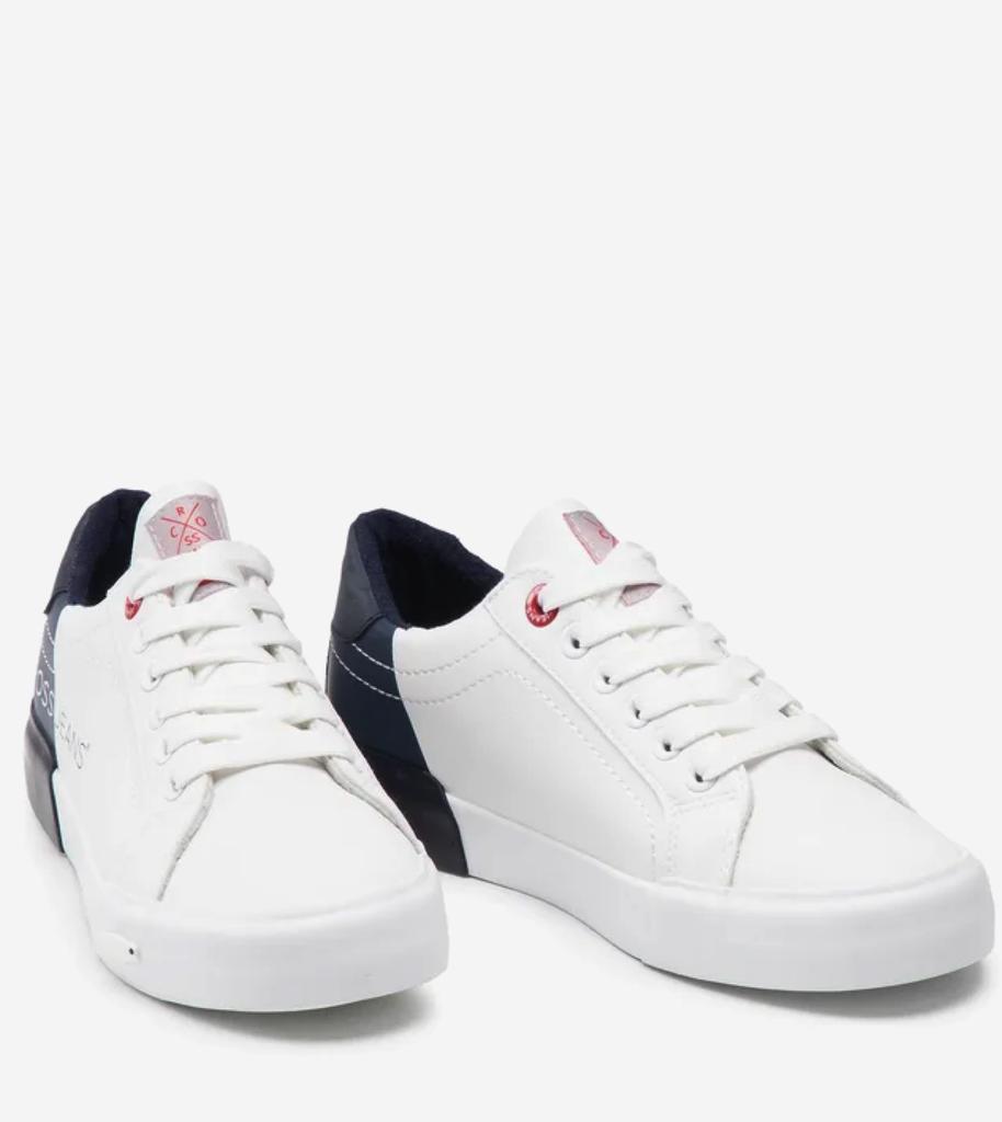 Cross Jeans EE2R4018C - White Women's Sneakers, Classic Casual Shoes
