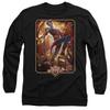 Dungeons & Dragons Mens 2024 Bard Key Art Long-Sleeved T-Shirt