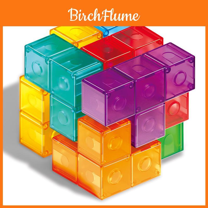 Magnetic Cube Puzzle With Abs Material For Brain Development And Diy Fun
