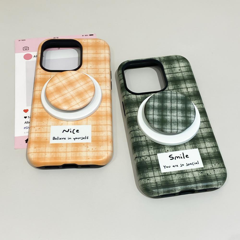 Apple 17/16Promax Internet celebrity sweater pattern mobile phone case for iPhone14 magnetic film 2-in-1 15