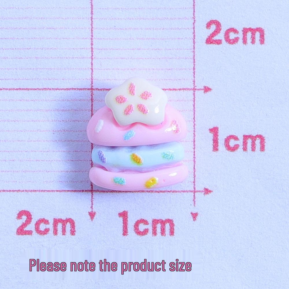Mini Candy Cake Glossy DIY Resin Accessories: Phone Case, Water Cup, Nail Art, Earrings