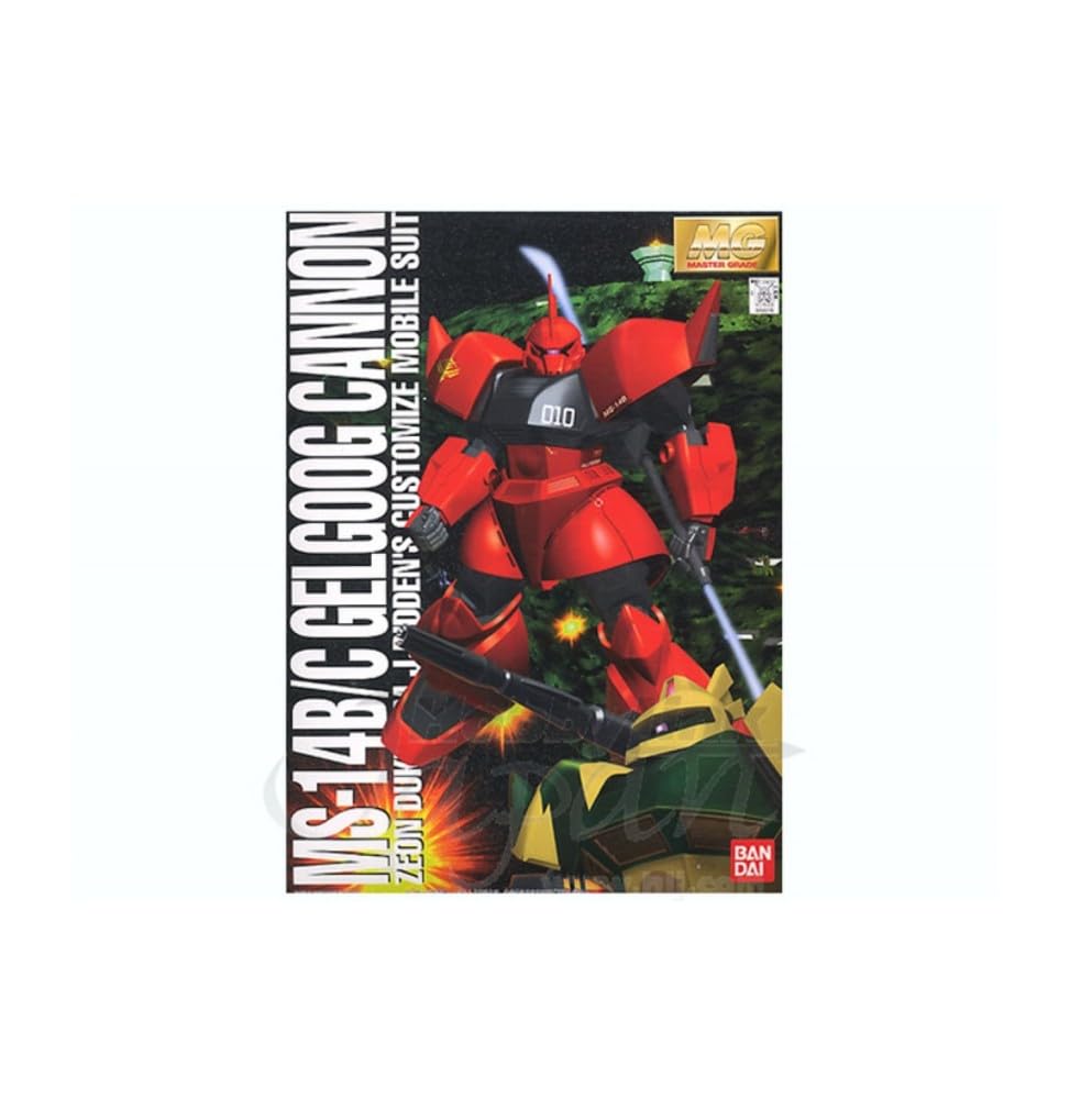 BANDAI SPIRITS MG Mobile Suit Gundam MSV Gelgoog Cannon Scale Plastic Model Kit 1/100 Pre-Colored
