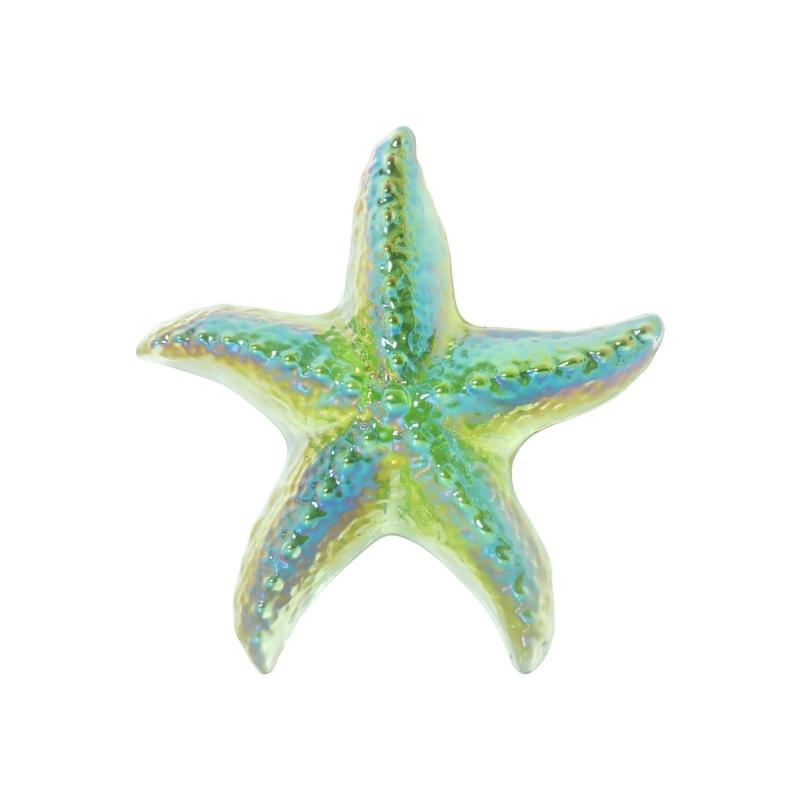 Figurine Decorazioni Stella Marina in Vetro Ornamento Animali Marini di Cristallo per Decorazioni Acquario Statua Stella Marina in Vetro Oggetti da Collezione Regalo