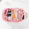Women's Floral Makeup Bag New Arrival Travel Toiletry Cosmetic Pouch Large Capacity Portable Hand Carry Organizer Case