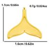 6pcs Ocean Series Sea Wave Fish Tail Shell Pendant Animal Octopus Elephant Stainless Steel Charms For Jewelry Making Accessories