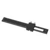 Aluminum Alloy Adjustable Slide Stop Ruler Slide Stop Precision Pocket Ruler  For Engineers