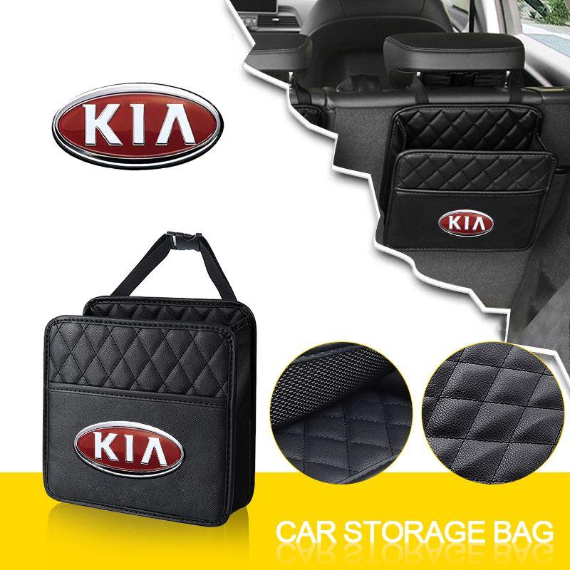 Car Backseat Storage Box Back Seat Organizer Hanging Storage Bag For KIA Ceed Rio Sportage R K3 K4 K5 K6 K7 K8 Ceed Sorento Cerato Optima