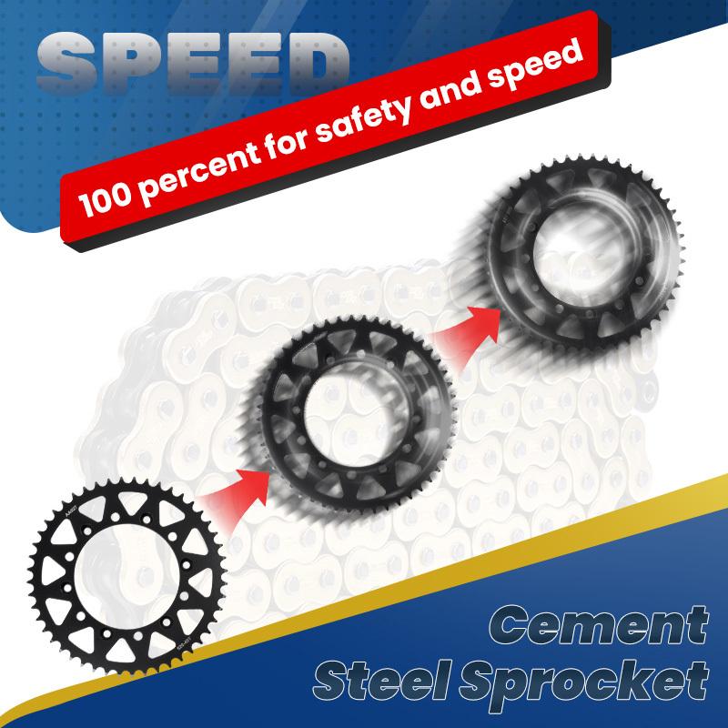 520 Motor Front Rear Star Chain Wheel Sprocket for Yamaha FZ6 FZ6R FZ-6R XJ6 SP Diversion F ABS FZ1 YCG 2009-2016 2017 2018 2019
