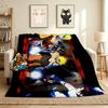 Naruto Battle Flannel Blanket Throw Blanket Soft Warm Sofa Bed Camping Car Home Decor Unique Christmas Gift C930895