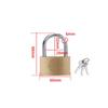 Copper Padlock  Small Locks for Luggage Case Locker Home Improvement Hardware 20mm 25mm 30mm 40mm 50mm Include 3Keys