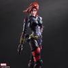 MARVEL UNIVERSE VARIANT PLAY ARTS Kai Black Widow PVC Painted Action Figure