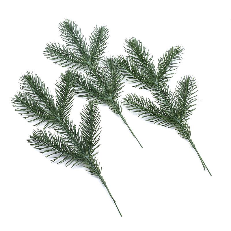 5pcs Christmas MINI Tree Home Decoration Accessories New Year Wedding Decorative Flowers Wreaths Needlework Artificial Plants