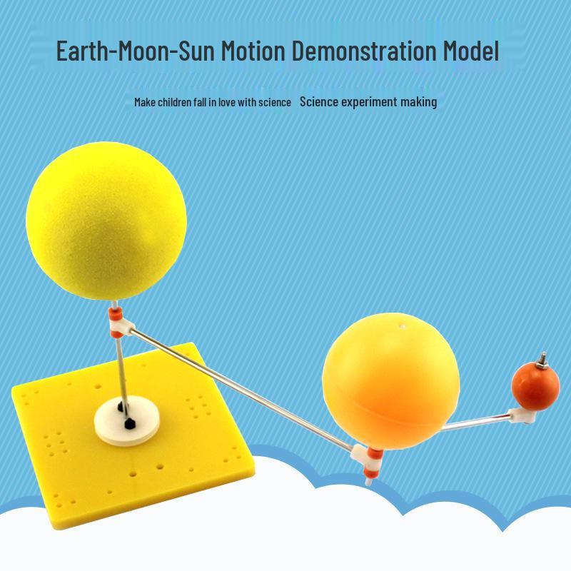 

Научный набор для сборки своими руками оррерия Земля-Луна-Солнце: Ручной работы STEM-образовательный эксперимент для студентов