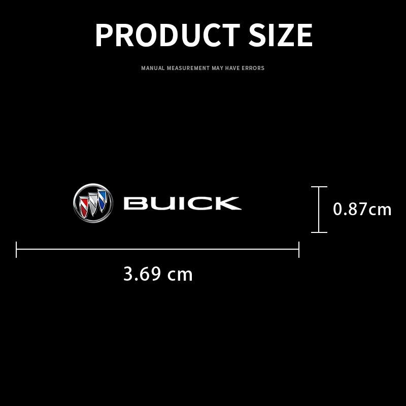 2/5/10Pcs Car Interior Random Stickers Car Steering Wheel Emblem Styling for Buick Envision GS GL6 GL8 Avenir Riviera Lesabre Velite Verano