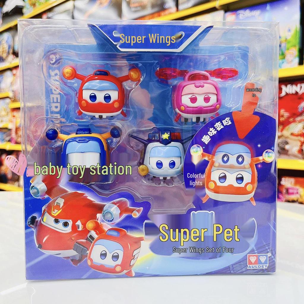 Super Wings Transforming Toys: Jett, Astra, Donnie, Mira, Paul & Bello - Season 9 Collection