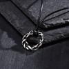 Vintage Thorns Pendant Necklace for Men,Trendy Braided Wreaths Necklace,Anniversary Jewelry Birthday Gifts
