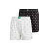 Adidas Originals Comfort Cotton Woven Patterned Boxer Shorts 2-Pack Men Bottoms GB0883