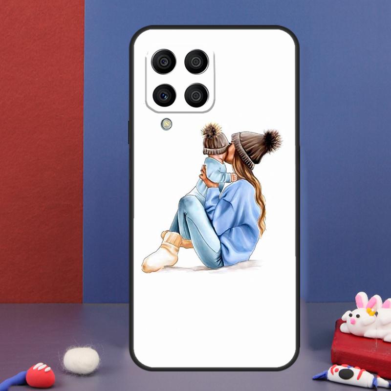 Baby Mom Daughter Girl Son Dad Case For Samsung Galaxy M31 M21 M11 M13 M54 M34 M14 M56 M36 M16 M53 M32 M52 M35 M55 M15 M06