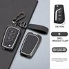 zinc Alloy Leather Car Flip Key Case Cover For S5 Hilux Corolla Avensis Prado Fortuner RAV4  CT IM CHR Shell Fob Accessories JH5