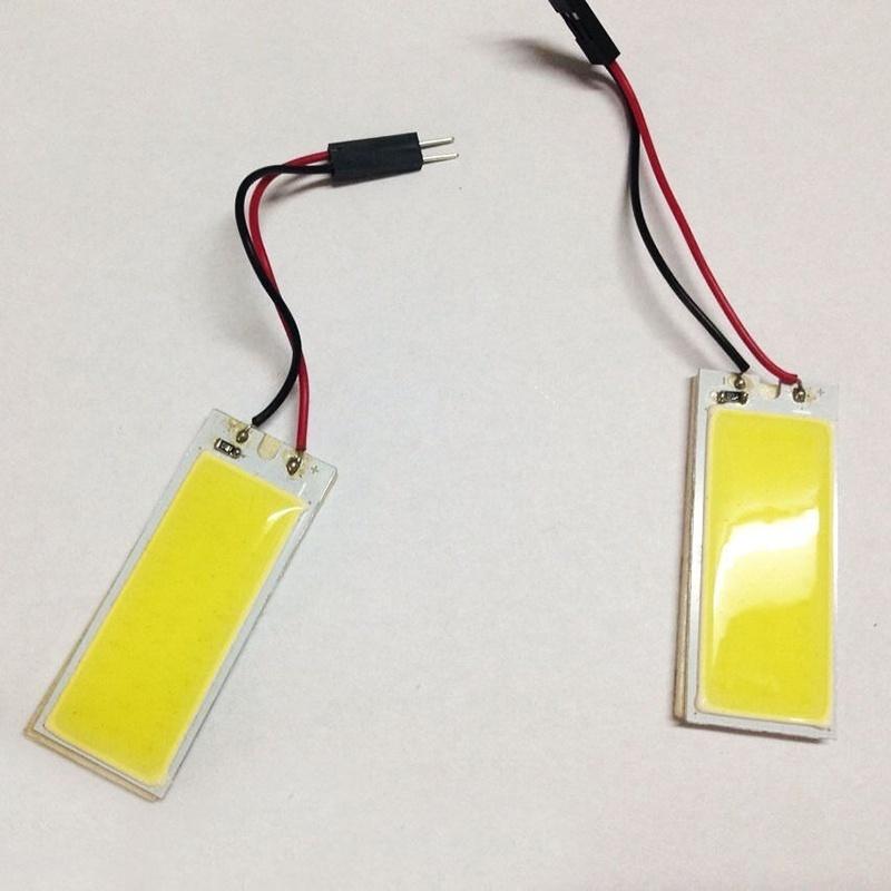 White 36-COB LED Panel HID Bulb Car Vehicle Interior Map Dome Door Light 12V