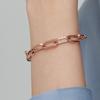 ELLE Jewelry Square Clip Chain Bracelet ELBRBB084