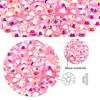 of High-quality Flat Bottomed Resin Diamond Nail Polish Diamond Color DIY Jelly AB 14 Cut Surface Sticking Rhinestone