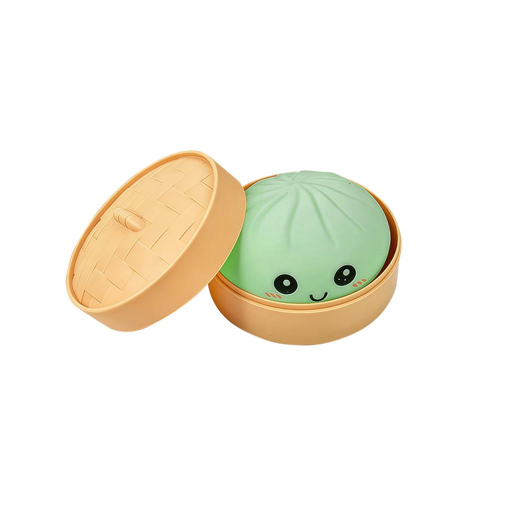 Cute Hot Vibrant Multi-Colored Dumpling Squishes Stress Balls Reusable Low Rebound Decompression Toys Dough Ball Unique Home Decoration Gifts
