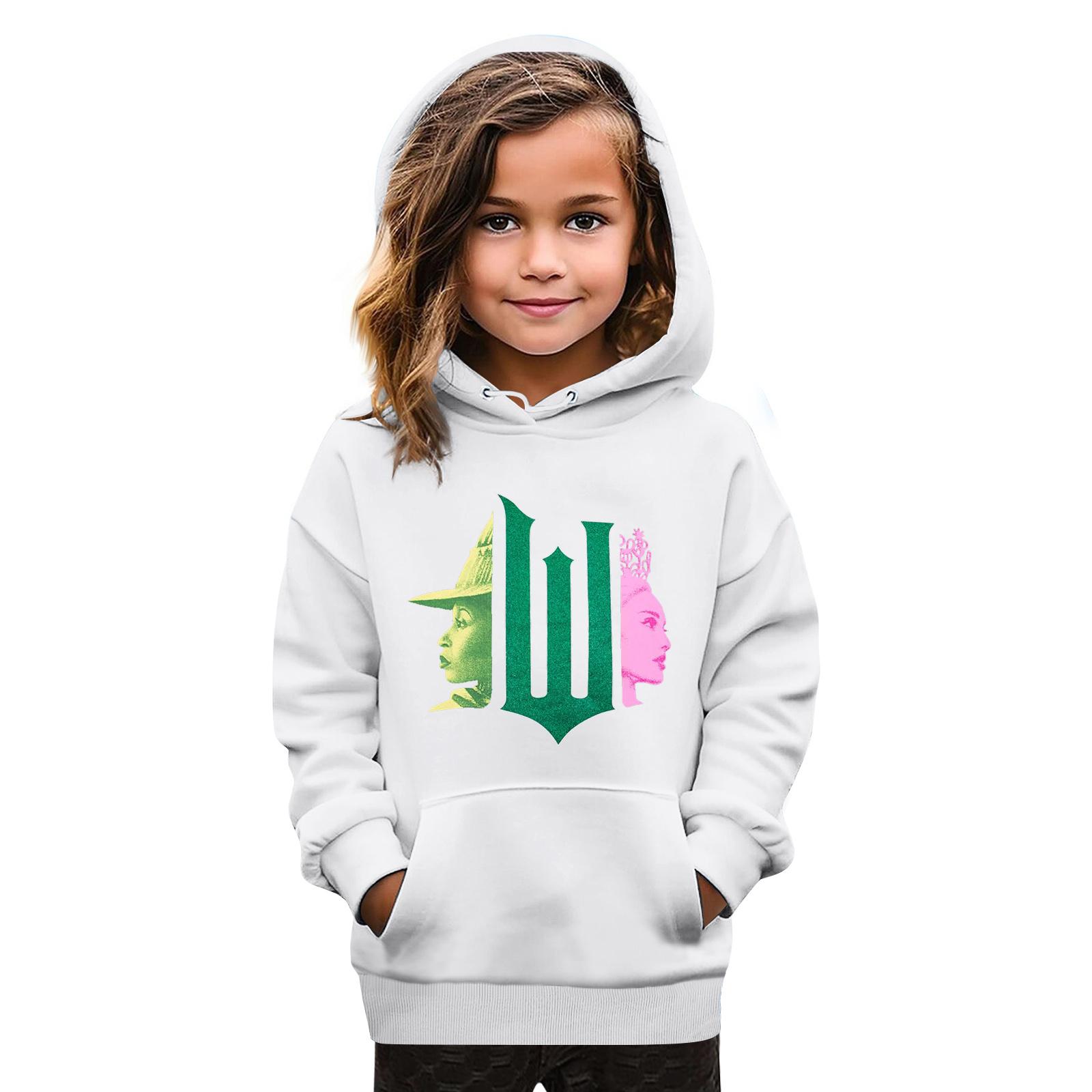 

Sweatshirts For Teen Girls Hoodies Long Sleeve Drawstring Pullover Cute Oversized Hoodie 110 білий