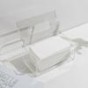 Transparent Acrylic Storage Case Trendy Napkin Holder for Office Dresser Room
