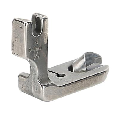 4 Stück Vollstahl Nähmaschinen Nähfuß 2,4 mm + 4,7 mm + 6,4 mm + 8,0 mm Nähmaschinen Zubehör Nähflachmaschine Saumfüße