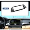 For BMW 5 Series F10 F18  ID4 Painted Piano Black Radio Frame LCD Display Screen Decorative Frame  10.25 Inch  6.5 Inch Display