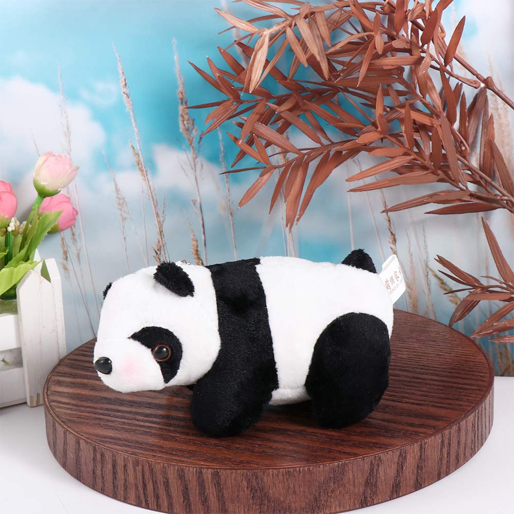 Car Keychain Cartoon Bag Charm Backpacks Key Ring Panda Keychain Plush Keychain Plush Key Ring