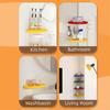 Wall Mounted Bathroom Triangle Shelf Thickened Corner Storage Shelf  Shower Organization