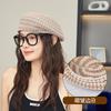 Summer Female Beret Painter's Hat Korean Pattern Trendy Knitted Breathable Tourist Beret