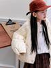 New 2025 Girls' Fashion Winter Coat - Hooded, Thick, 90% White Duck Down Jacket