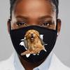 Unisex  Windproof Reusable Pet Dog Print Mask