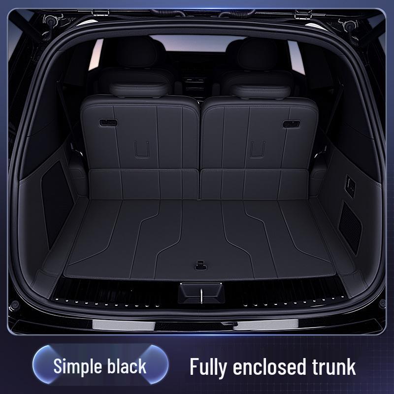 Diepblauw S09 Kofferbakmat voor Model 2025: Volledige Dekking Auto Interieur Accessoires