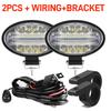 5.5 Inch Led Bar 12-24V Offroad 4x4 Led Work Light Bar Bright Addtional Spotlights Car Foggers for ATV UTV Truck SUV Motorcycle