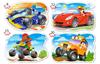 Puzzle 4in1 B-043057 Ride for Fun