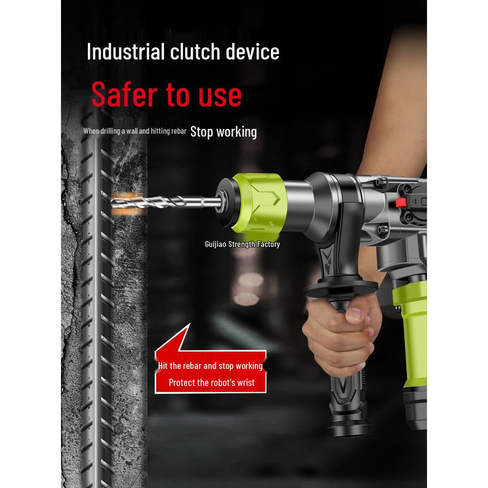High-Power Dual-Use Electric Hammer & Drill: Multi-Functional Industrial-Grade Tool for Concrete and Home Use