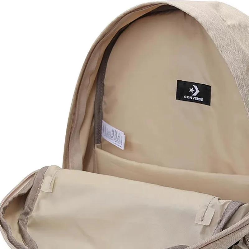 Converse Straight Edge Polyester Backpack Large Unisex Brown (Unisex) Backpacks 10021138 A13