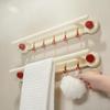 Suction Holder Rack with Holders No Drill Utility Easy Installation Towel for Renters,